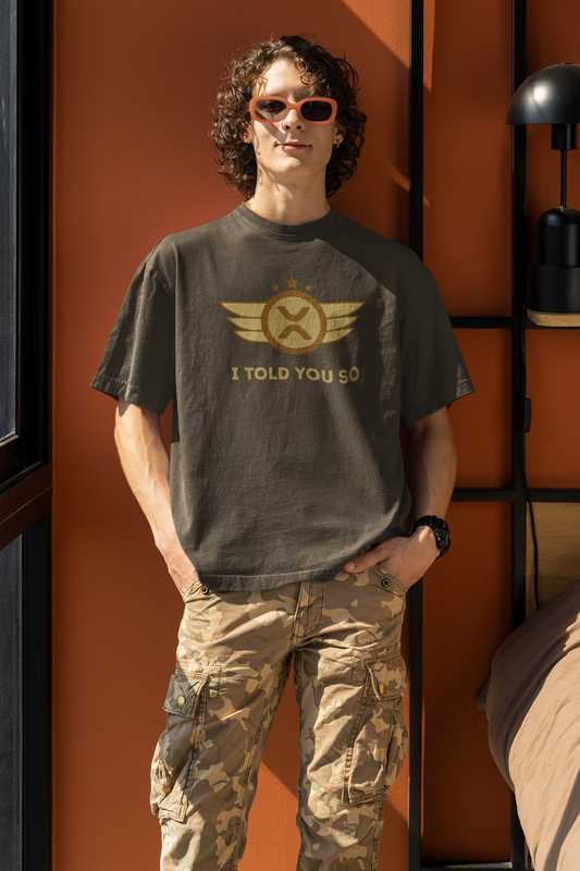 Oversized XRP ARMY Tee