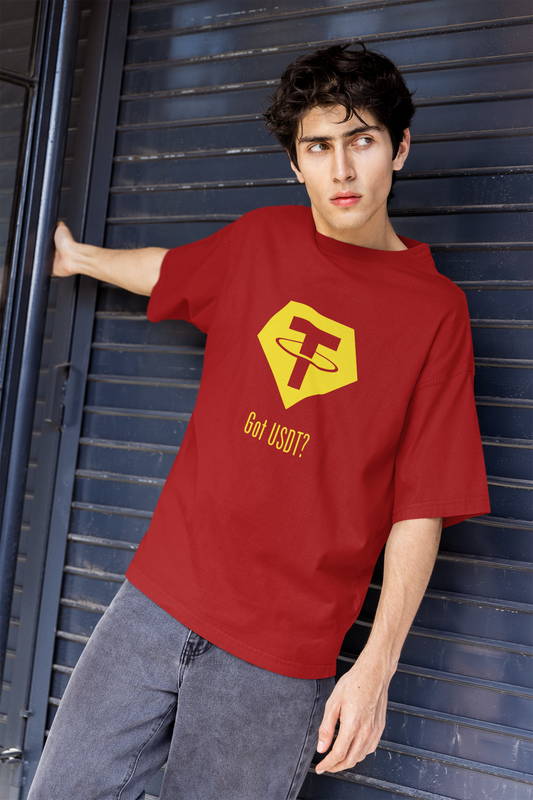 Oversized Got USDT Tee
